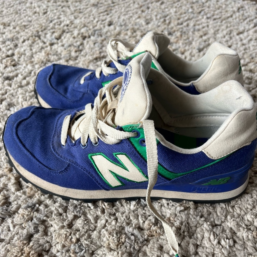 New Balance Women’s Sneakers in Blue and Green